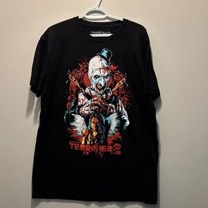 Terrifier 2 Black Graphic T-Shirt
